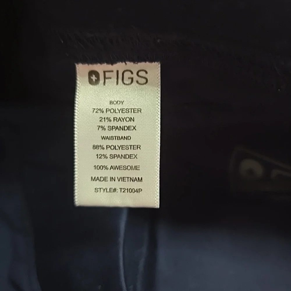FIGS Technical Collection Kade Cargo Scrub Pants Women's M/P Navy T21004T‎